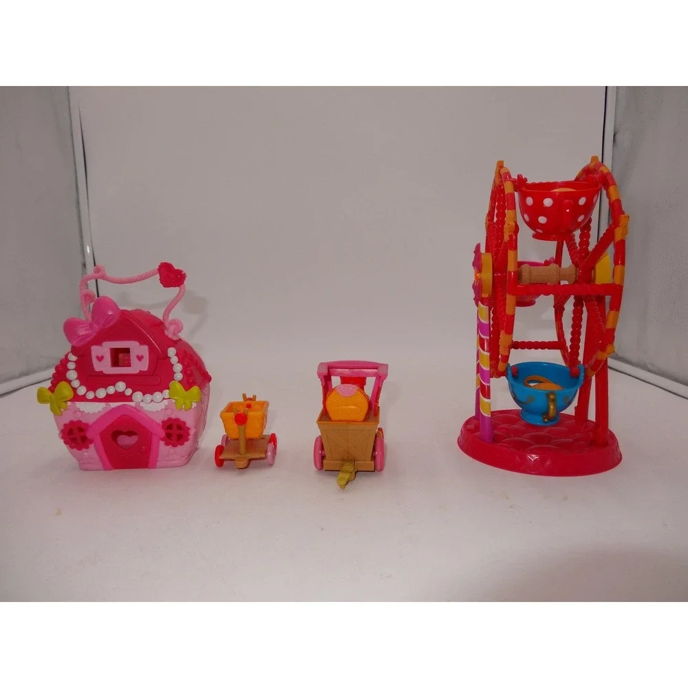 Lalaloopsy‎ Jewel House Ferris Wheel Pet Parade Train Playset Lot